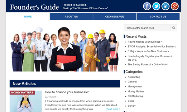 オンラインメディア・ブログ｜Foundersguide.com