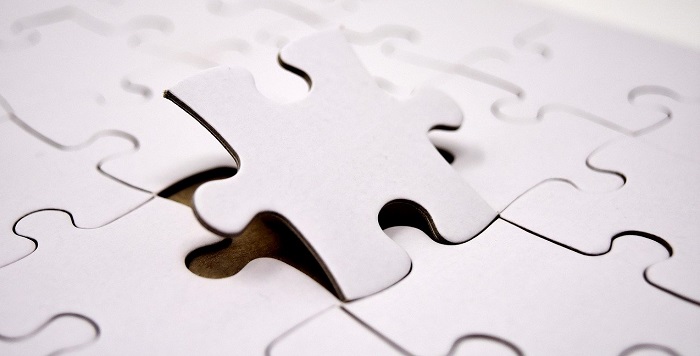 真っ白なパズル