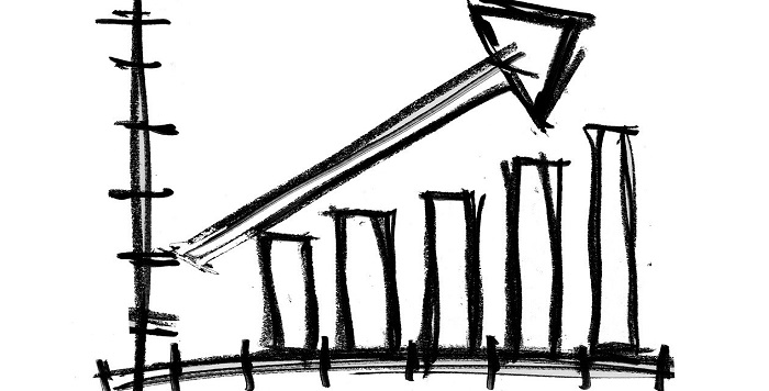 縦棒グラフの絵