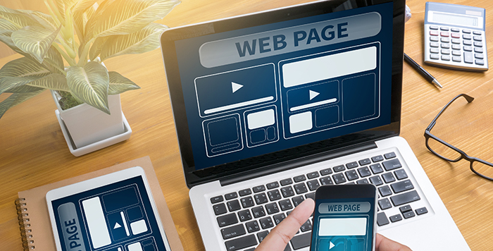 ホームページ作成