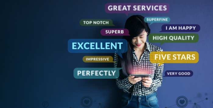 デジタルマーケティングする女性