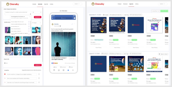 omneky社プロダクトイメージ