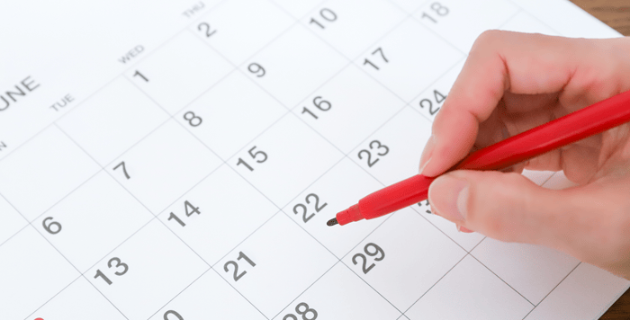 個人事業主の納税スケジュール