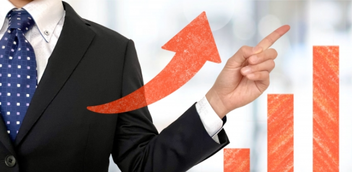 男性と売り上げアップ